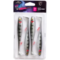 Shad Fox Rage Slick Shad Uv Young Perch 13cm 4buc/blister
